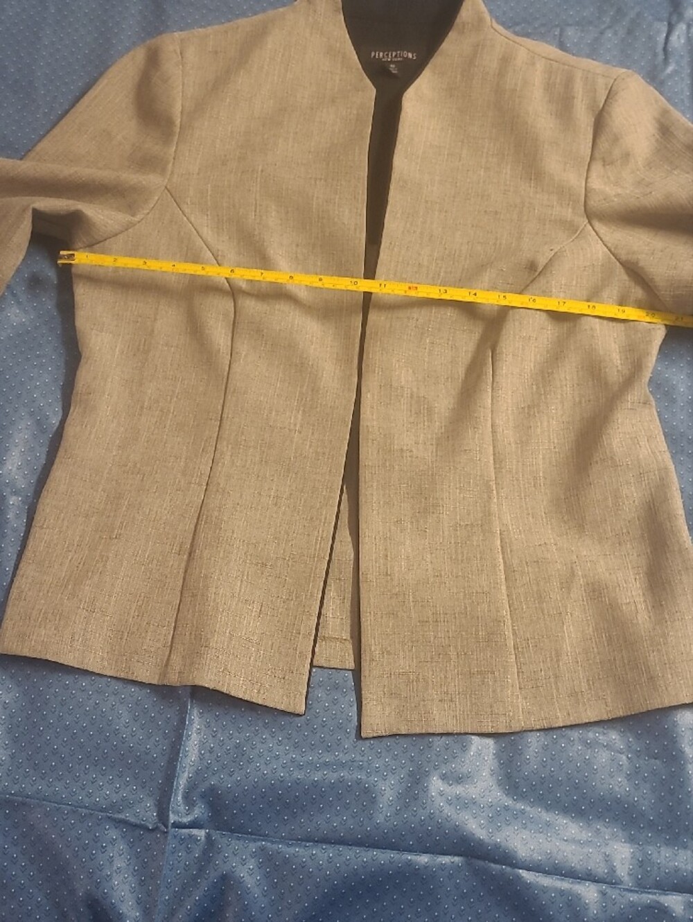 Perceptions Black Unlined Jacket - Picture 4 of 6